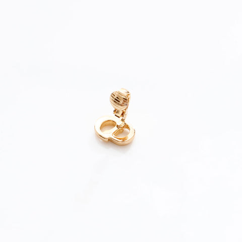 Christian Dior CD logo Earring gold WS20425