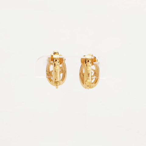 Christian Dior CD logo Earring gold WS20427