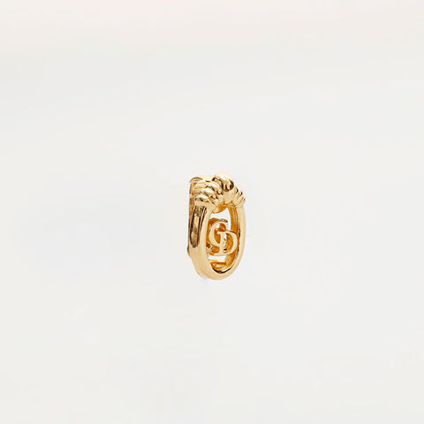 Christian Dior CD logo Earring gold WS20427