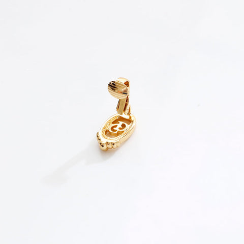 Christian Dior CD logo Earring gold WS20427