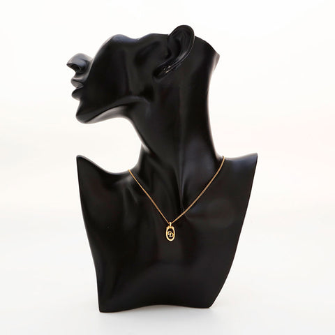 Christian Dior logo Necklace gold WS20428