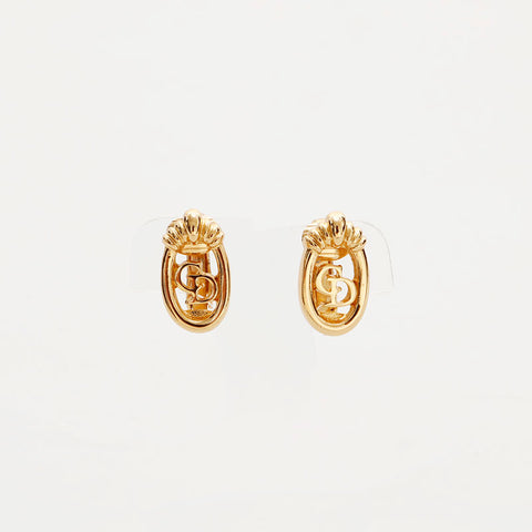 Christian Dior CD logo Earring gold WS20429