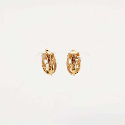 Christian Dior CD logo Earring gold WS20429