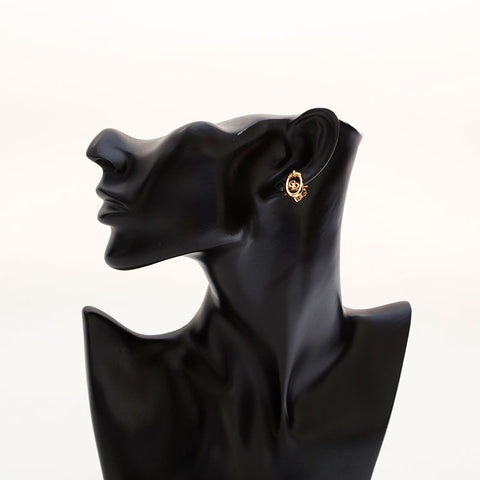 Christian Dior CD logo Earring gold WS20429