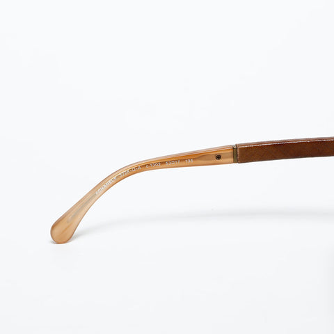 CHANEL COCO Mark sunglasses Brown WS20431