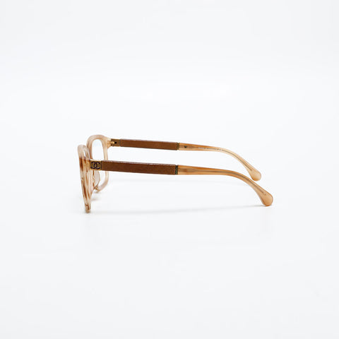 CHANEL COCO Mark sunglasses Brown WS20431