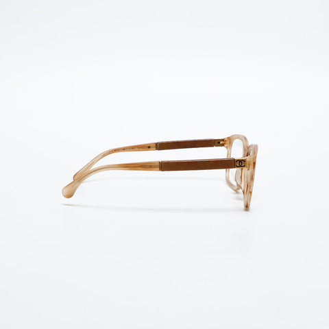 CHANEL COCO Mark sunglasses Brown WS20431