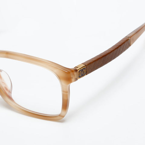 CHANEL COCO Mark sunglasses Brown WS20431