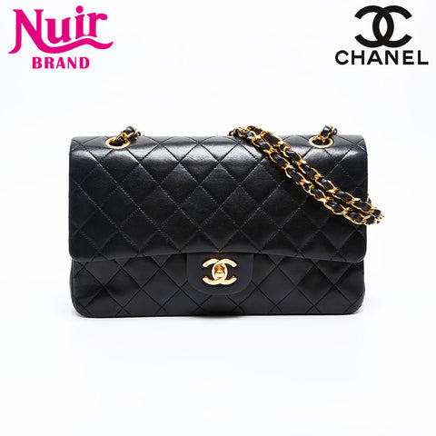 CHANEL No. 1 Lambskin Matelasse Double Flap 9.8