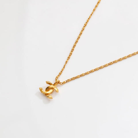 CHANEL COCO Mark Necklace gold WS20458