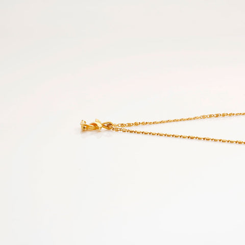 CHANEL COCO Mark Necklace gold WS20458
