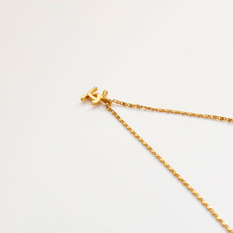 CHANEL COCO Mark Necklace gold WS20458