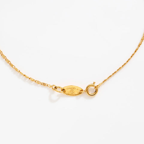 CHANEL COCO Mark Necklace gold WS20458