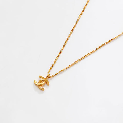 CHANEL COCO Mark Necklace gold WS20458