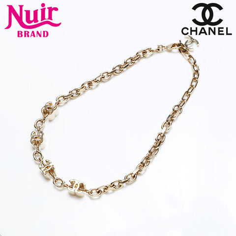 CHANEL COCO Mark Necklace gold WS20464