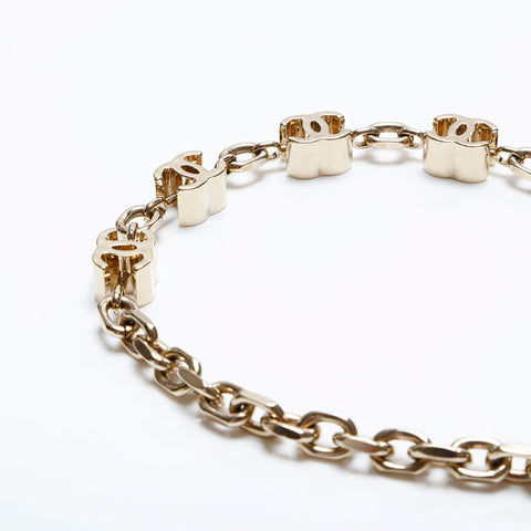 CHANEL COCO Mark Necklace gold WS20464