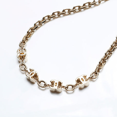 CHANEL COCO Mark Necklace gold WS20464
