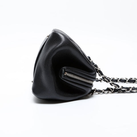 CHANEL No. 13 Matelasse COCO Mark Shoulder Bag black WS20468