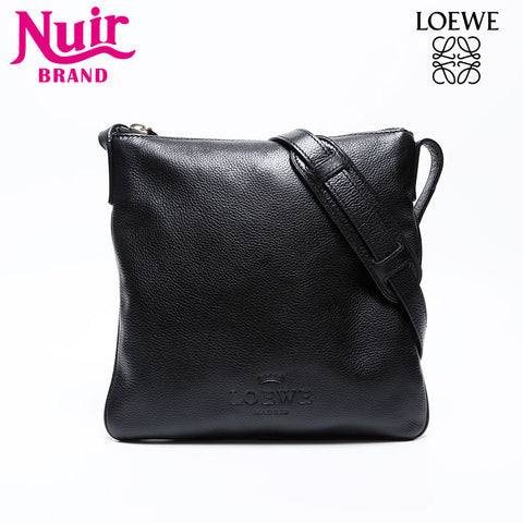 LOEWE logo Shoulder Bag black WS20469