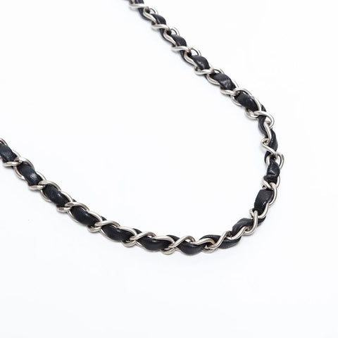 CHANEL No. 6 2000-2002 小羊皮巧克力棒 2.55 链条单肩包 黑色 WS20483