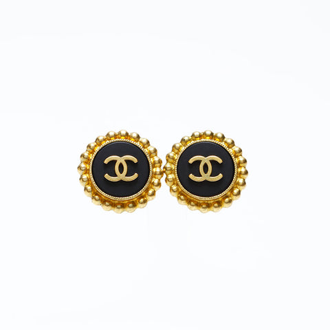CHANEL COCO Mark 95P Earring gold WS20488