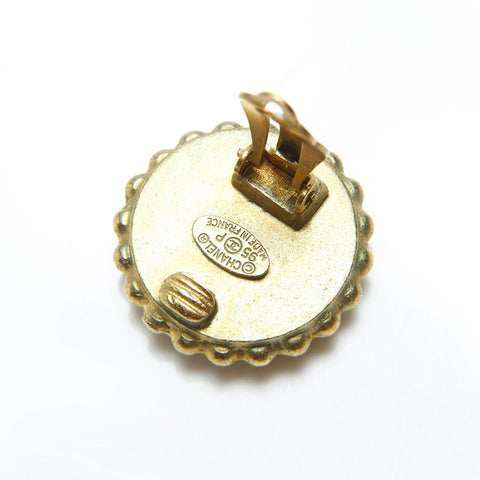 CHANEL COCO Mark 95P Earring gold WS20488