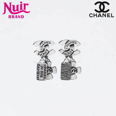 CHANEL COCO Mark Cambon Cross 99A Pierce Silver WS20491
