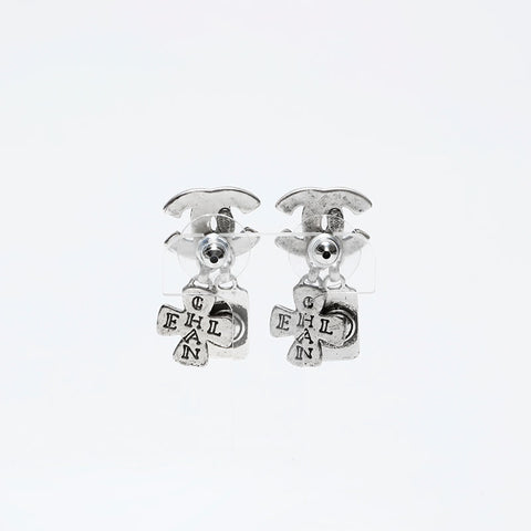 CHANEL COCO Mark Cambon Cross 99A Pierce Silver WS20491