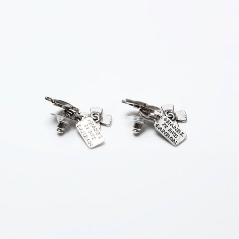 CHANEL COCO Mark Cambon Cross 99A Pierce Silver WS20491
