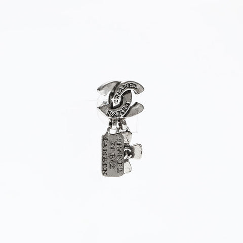 CHANEL COCO Mark Cambon Cross 99A Pierce Silver WS20491