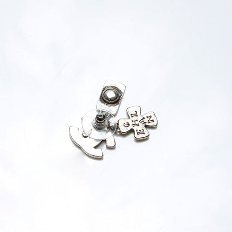 CHANEL COCO Mark Cambon Cross 99A Pierce Silver WS20491