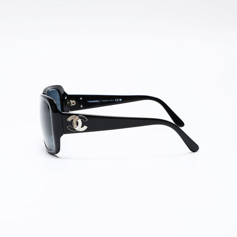 CHANEL COCO Mark sunglasses black WS20496