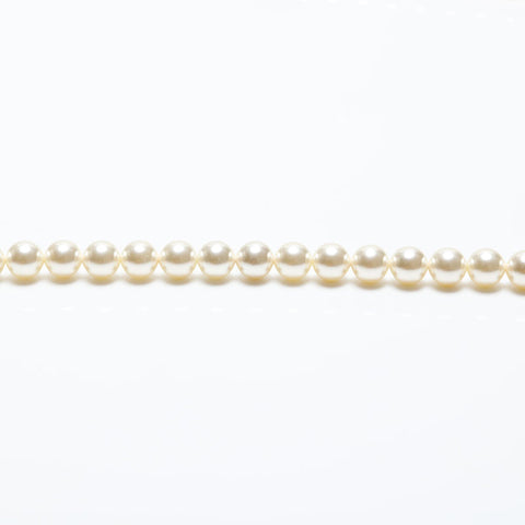 CHANEL COCO Mark Pearl B17B Long Necklace white WS20502