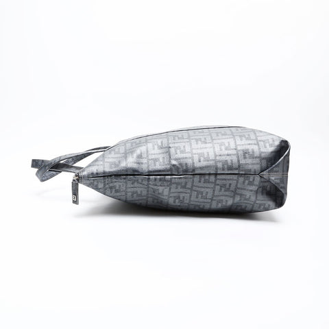FENDI Zucca PVC Handbag gray WS20512