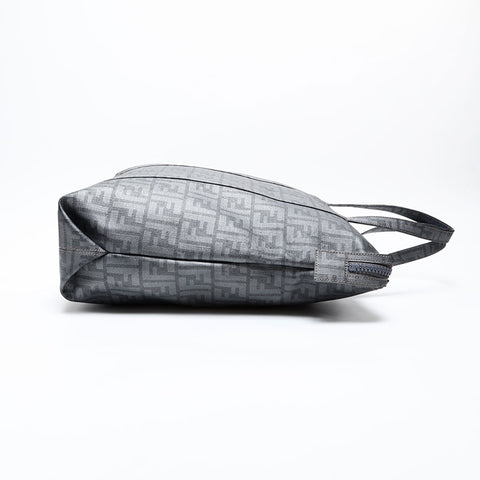 FENDI Zucca PVC Handbag gray WS20512