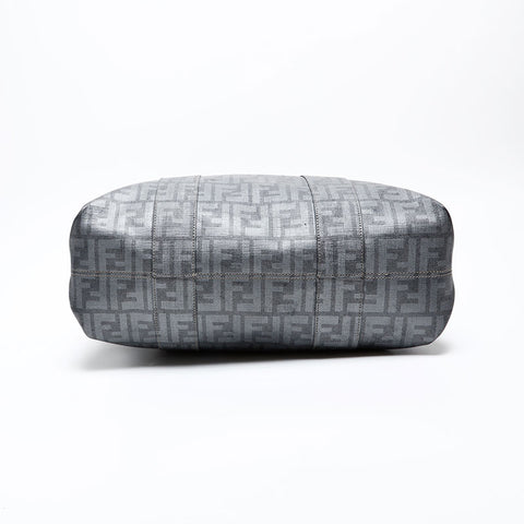 FENDI Zucca PVC Handbag gray WS20512