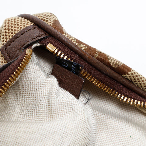 GUCCI Jumbo GG canvas body bag Waist bag Brown WS20514