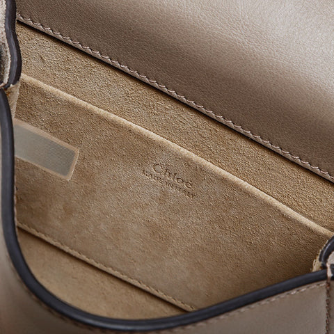 Chloe Leather Nile Handbag beige WS20516