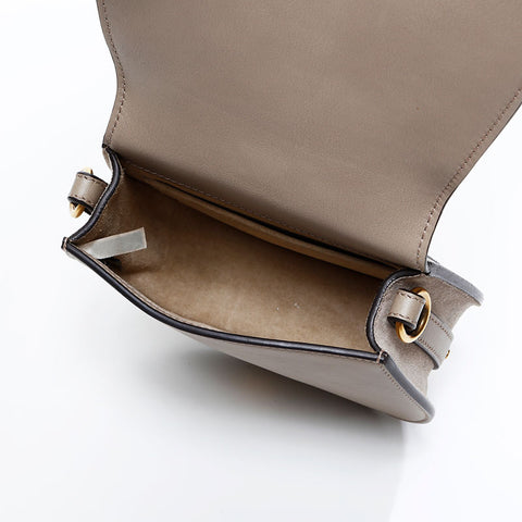 Chloe Leather Nile Handbag beige WS20516