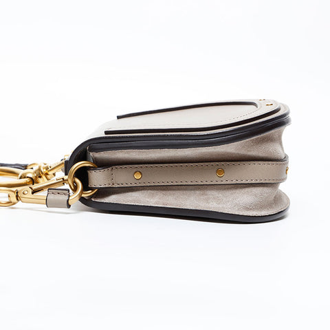 Chloe Leather Nile Handbag beige WS20516