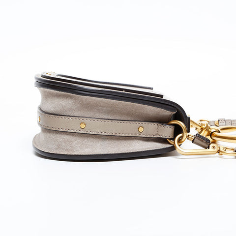 Chloe Leather Nile Handbag beige WS20516