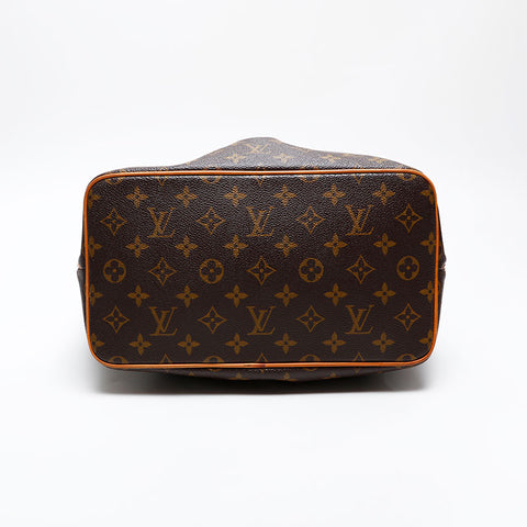 LOUIS VUITTON 2013 Monogram Palermo PM with initials Tote Bag Brown WS20523