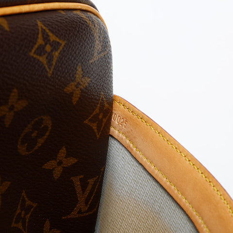 LOUIS VUITTON 2005 Monogram Reporter PM Shoulder Bag Brown WS20525
