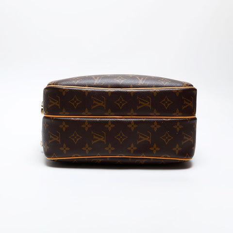 LOUIS VUITTON 2005 Monogram Reporter PM Shoulder Bag Brown WS20525