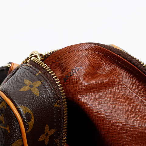 LOUIS VUITTON 2007 Monogram Nile Shoulder Bag Brown WS20526