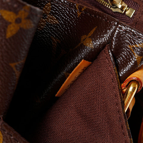 LOUIS VUITTON 2011 Monogram Menilmontant MM Shoulder Bag Brown WS20527
