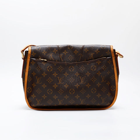LOUIS VUITTON 2011 Monogram Menilmontant MM Shoulder Bag Brown WS20527