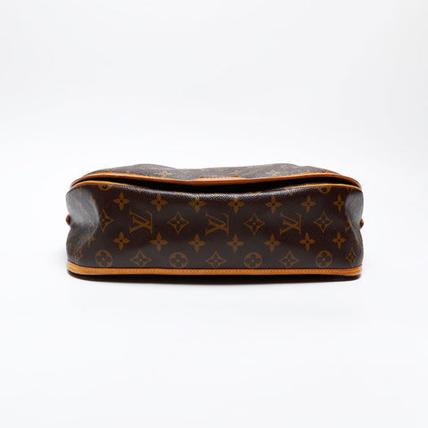 LOUIS VUITTON 2011 Monogram Menilmontant MM Shoulder Bag Brown WS20527