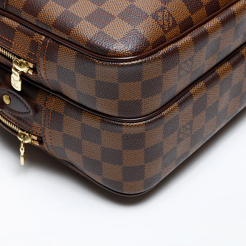 LOUIS VUITTON 2006 Damier Reporter PM Shoulder Bag Brown WS20529