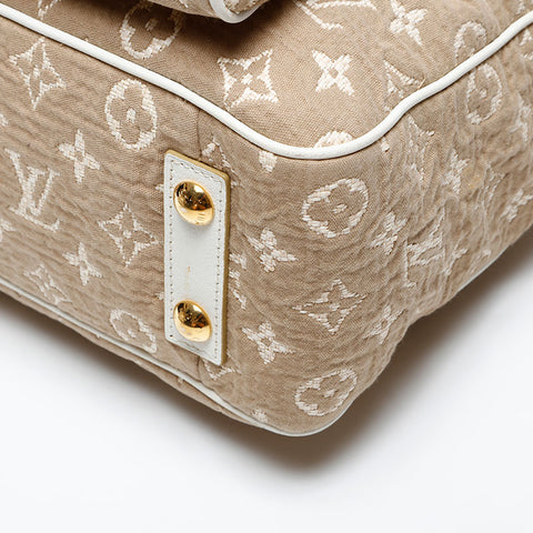 LOUIS VUITTON 2010 Monogram Sabia Caba MM Tote Bag beige WS20531